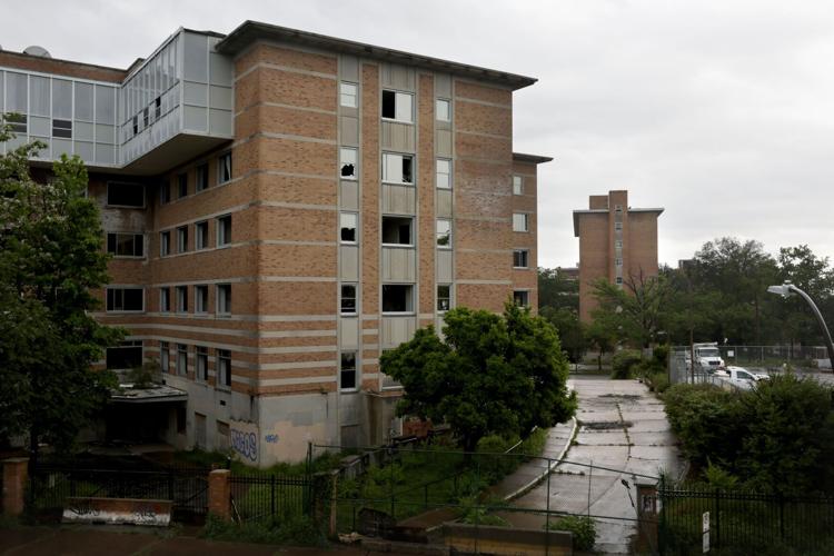 Vacant buildings on South City hospital campus