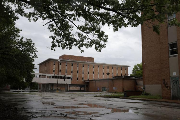 Vacant buildings on South City hospital campus