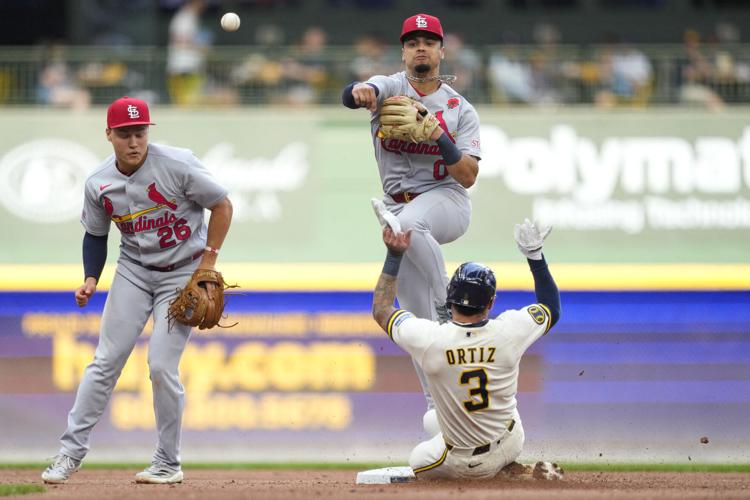 MLB: St. Louis Cardinals at Milwaukee Brewers